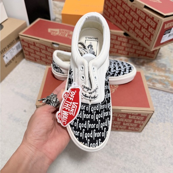 Women’s Size 6 (Euro Sz 36) Fear Of God X Van Era 95 DX Collection 2 Sneakers - Picture 11 of 16